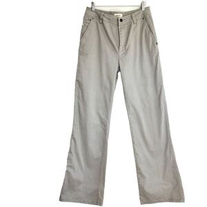 Diesel‎ Womens Wide Leg High Waist Pants Size 30 Gray Cotton Soft Pockets